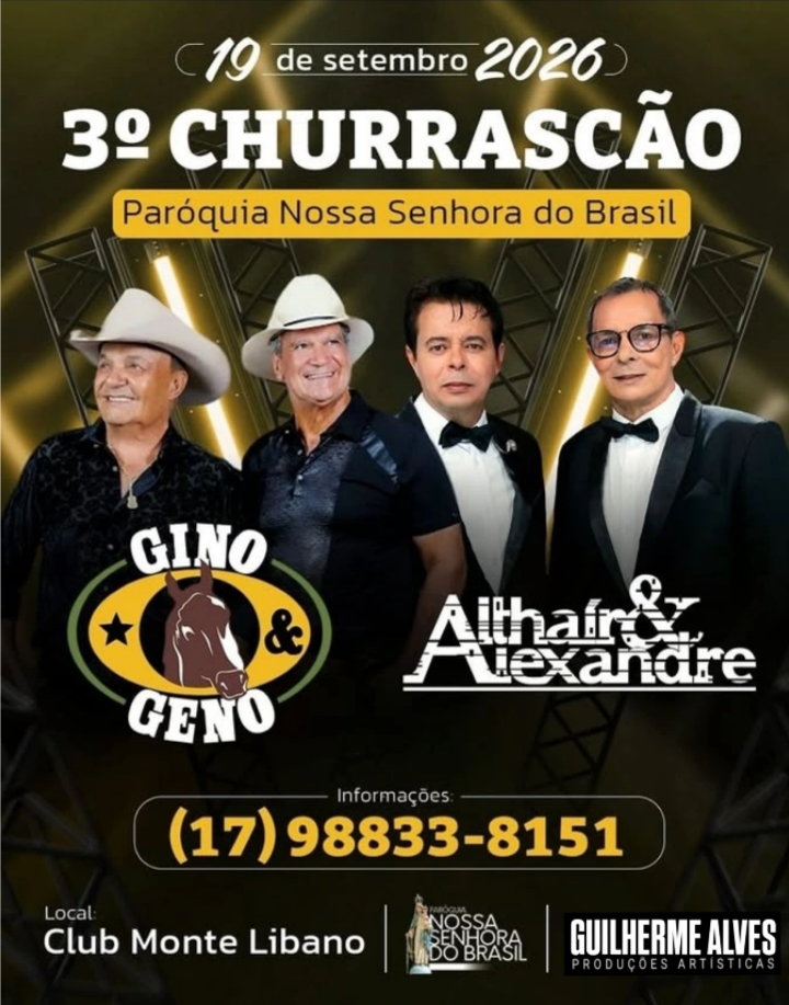 3° Churrascão da Paróquia Nossa Senhora do Brasil 